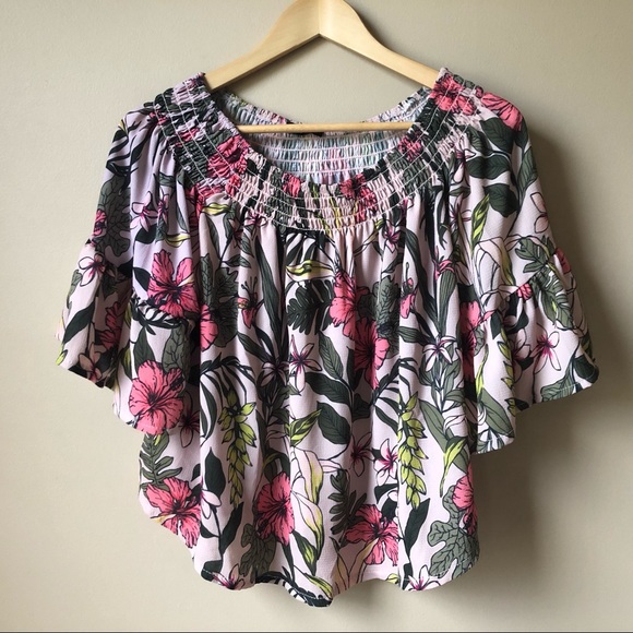 Blush Off Shoulder Top - Picture 2 of 7